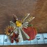 Vintage  Brooch Guardian Angel Flowers Harvest KENNETH COLE Image 7