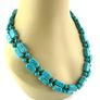 Vintage Turquoise Beaded Necklace Image 2