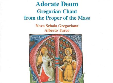 Adorate Deum. Gregorian Chant from the Proper of the Mass. CD. Free Postage!