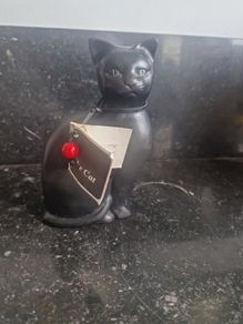 black cat ornament