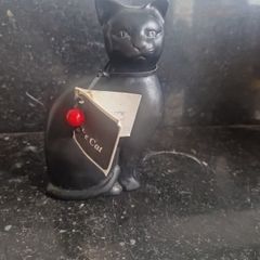 black cat ornament