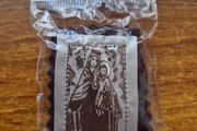 Vintage Religious Mother of Carmel. Pledge of Salvation.