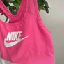 nike top swoosh bra top large Image 3
