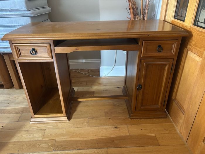 Brown Wooden Desk