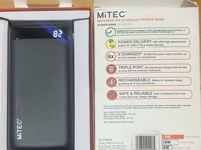 Powerbank 20,000 mAh portable Charger Phone Charger
