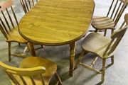 Extendable Table &amp;; 6 chairs