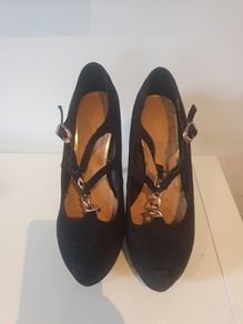 Ladies  rounded platform shoes
