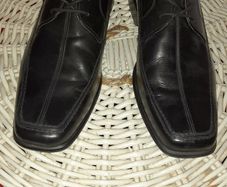 Men's Black Leather Thomas Nash Shoes
