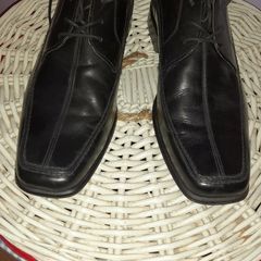 Men's Black Leather Thomas Nash Shoes