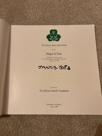 Rare Vintage Images In Yeats Book 1990