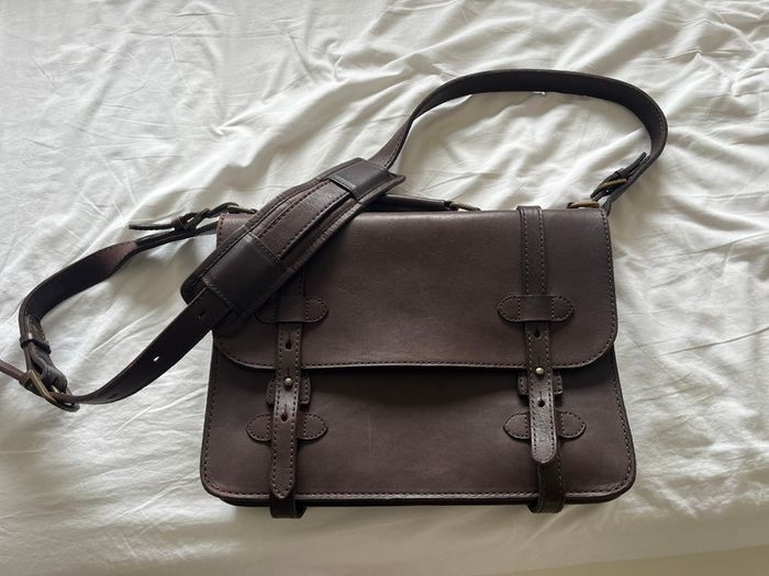 Cravar - Leather messenger bag