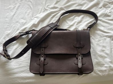 Cravar - Leather messenger bag