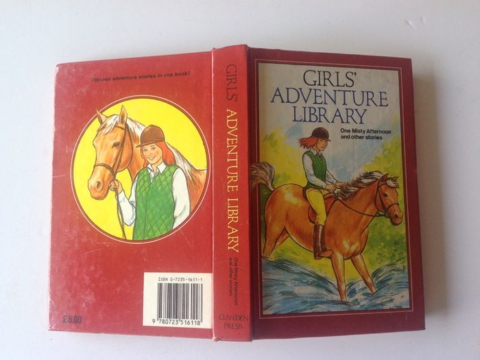 Girls' Adventure Library - One Misty Afternoon and Other Stories - Vintage hardback book