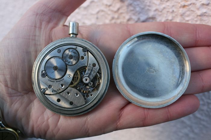 Rolex Military Issue Pocket Watch for Parts or Repair