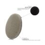 Glass Polish 16014 PRO-Line Short Pile Synthetic Wool Pad 75mm - Pack of 3 Pads Image 2