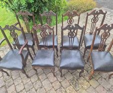 Set of 8 Dining Chairs