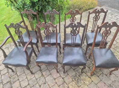 Set of 8 Dining Chairs