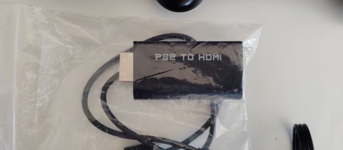 Ps2 Console Refurbished original controller hd adapter original box