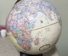 12 inch Globemaster Desktop Globe Raised Relief