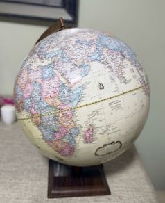 12 inch Globemaster Desktop Globe Raised Relief