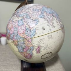 12 inch Globemaster Desktop Globe Raised Relief