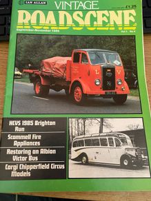 Vintage Road Scene mags 1980s