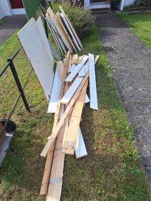 FREE chipboard and timber skirting boards