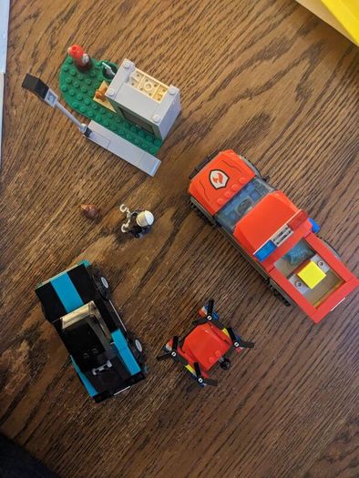 Lego 60319 LEGO City Fire Rescue & Police Chase