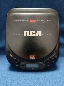 RCA Portable Car Disc Player Personal CD Player Model RP-7925A Tested