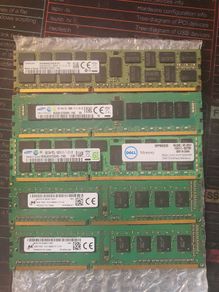 5 DDR3 DIMS from HP CAD Workstations