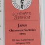 Japan 1972 Winter Olympics, Sapporo UNC 100 Yen Alpine skiing cover Image 6