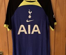 Mens Nike Tottenham Hotspur 2022/23 Match Away Soccer Jersey Blue M