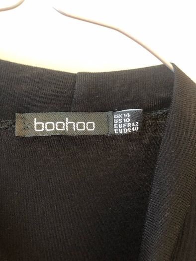 Boohoo black dress (size 14)