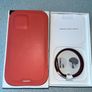 Apple IPhone 11 12 13 14 Pro Leather sleeve cover case with MagSafe original Image 2