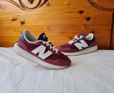new balance 237 washed Burgundy Size 6 eu 39 suade in like new condition