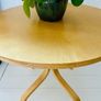 Vintage Post Modern plywood table Image 2