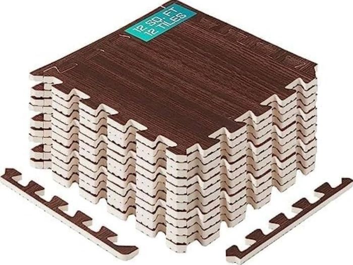 EVA Foam Floor Tiles, Foam Mats, Gym Floor Mats, Interlocking Floor Mats for Garage Flooring, Swimming Pool Outdoor, Hot Tub, Tent Carpet, Camping Mats, Playpen Dog Mats