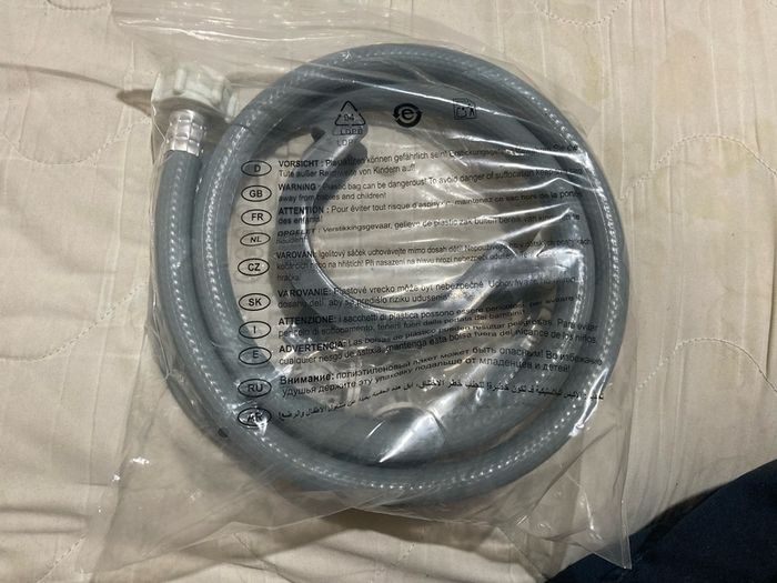Washing machine inlet hose
