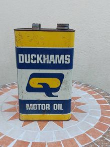 Old Duckhams oil can.
