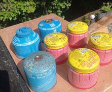 Camping gas cylinder C206