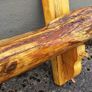 Rustic Driftwood stove mantle / shelf Image 6