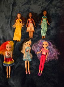 Disney Dolls and Misc dolls
