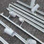 LED Track Spotlights and Track Rails Excellent Condition Image 3