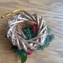 Vintage Christmas Decorations x 4 for Sale Image 4