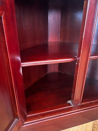 Beautiful Mahogany Glass Cabinet