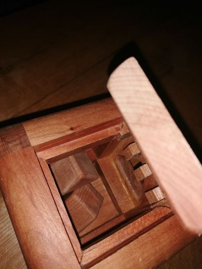 Wooden shapes box