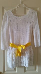 hand  knitted dress
