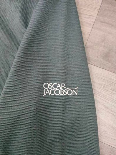 Oscar Jacobson Long Sleeve Golf Polo Shirt Mens Medium