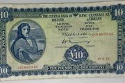Irish Bank Note - Lady Lavery - 2 Available