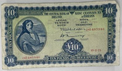 Irish Bank Note - Lady Lavery - 2 Available